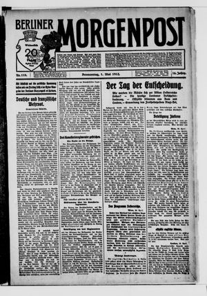 Berliner Morgenpost vom 01.05.1913