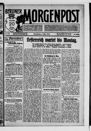 Berliner Morgenpost vom 03.05.1913