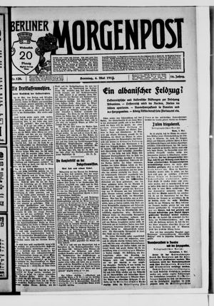 Berliner Morgenpost on May 4, 1913