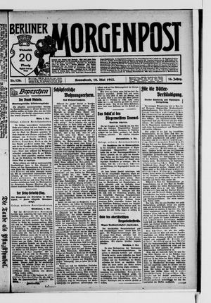 Berliner Morgenpost vom 10.05.1913