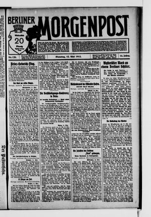 Berliner Morgenpost vom 13.05.1913