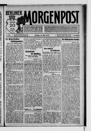 Berliner Morgenpost vom 16.05.1913