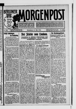Berliner Morgenpost vom 31.05.1913