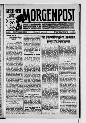 Berliner Morgenpost vom 09.06.1913