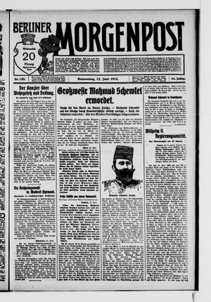 Berliner Morgenpost vom 12.06.1913