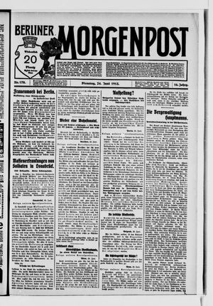 Berliner Morgenpost vom 24.06.1913