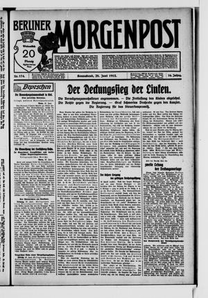 Berliner Morgenpost vom 28.06.1913