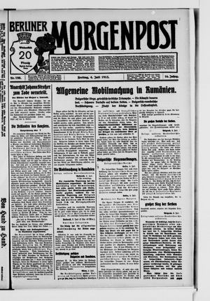 Berliner Morgenpost vom 04.07.1913