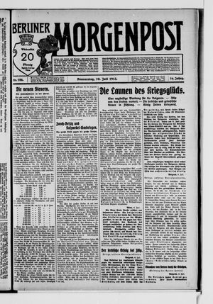 Berliner Morgenpost vom 10.07.1913