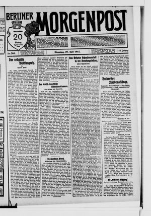 Berliner Morgenpost vom 29.07.1913