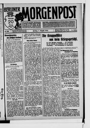 Berliner Morgenpost vom 01.08.1913