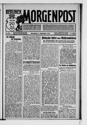 Berliner Morgenpost vom 06.09.1913