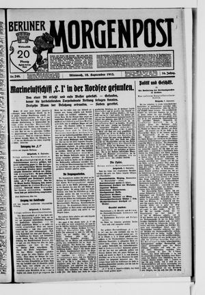 Berliner Morgenpost vom 10.09.1913