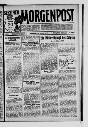 Berliner Morgenpost vom 16.10.1913