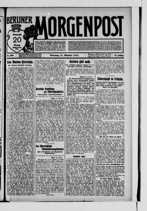 Berliner Morgenpost vom 21.10.1913