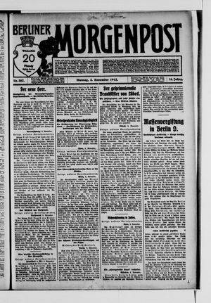 Berliner Morgenpost vom 03.11.1913