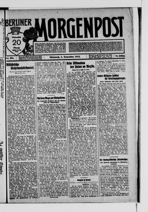 Berliner Morgenpost vom 05.11.1913