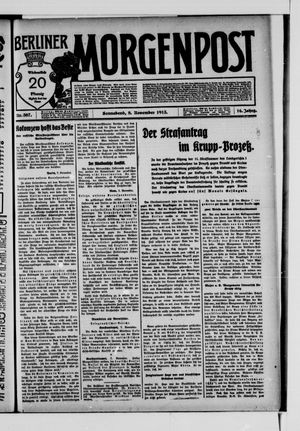 Berliner Morgenpost vom 08.11.1913