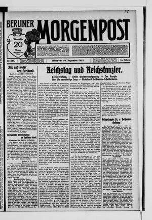 Berliner Morgenpost vom 10.12.1913