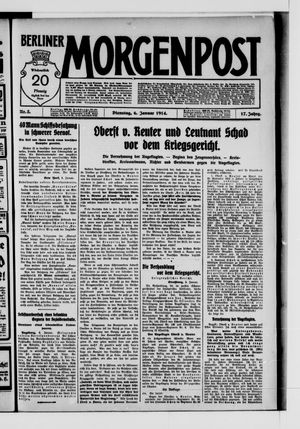 Berliner Morgenpost on Jan 6, 1914