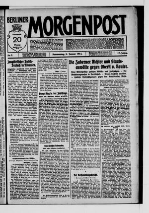 Berliner Morgenpost vom 08.01.1914