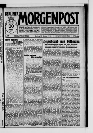 Berliner Morgenpost vom 16.01.1914
