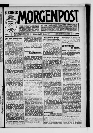 Berliner Morgenpost vom 28.01.1914