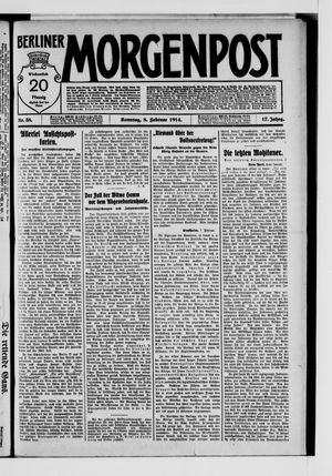 Berliner Morgenpost on Feb 8, 1914