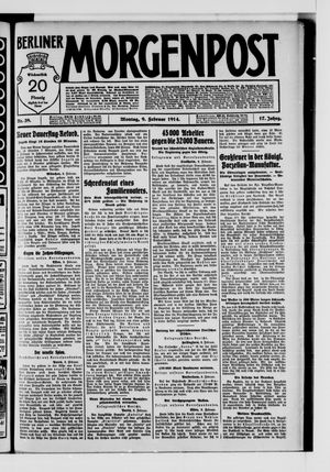 Berliner Morgenpost vom 09.02.1914