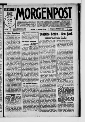 Berliner Morgenpost on Feb 13, 1914