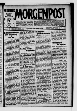 Berliner Morgenpost on Feb 19, 1914