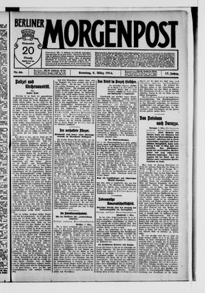 Berliner Morgenpost vom 08.03.1914