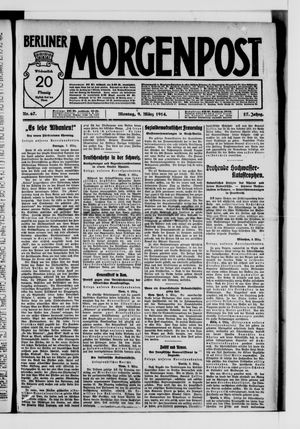 Berliner Morgenpost on Mar 9, 1914
