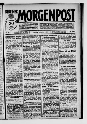 Berliner Morgenpost vom 13.03.1914