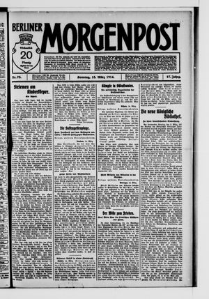 Berliner Morgenpost vom 15.03.1914