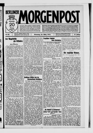 Berliner Morgenpost vom 24.03.1914