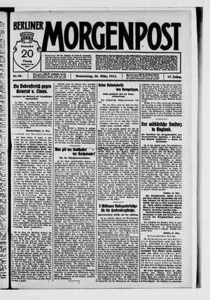 Berliner Morgenpost on Mar 26, 1914