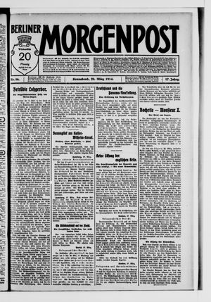 Berliner Morgenpost on Mar 28, 1914