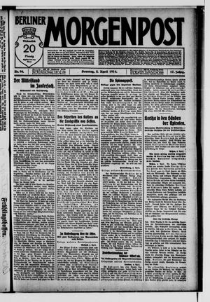 Berliner Morgenpost vom 05.04.1914