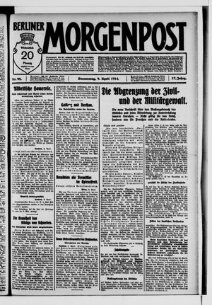 Berliner Morgenpost on Apr 9, 1914