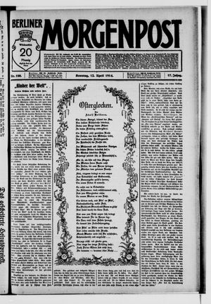 Berliner Morgenpost on Apr 12, 1914