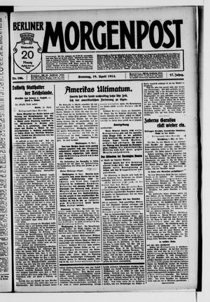 Berliner Morgenpost vom 19.04.1914