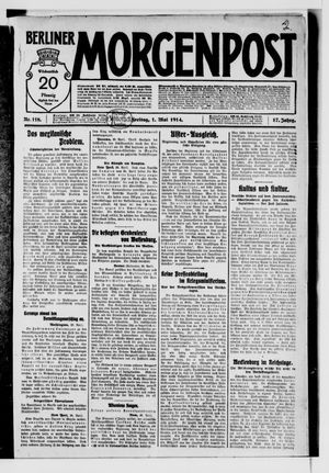 Berliner Morgenpost on May 1, 1914
