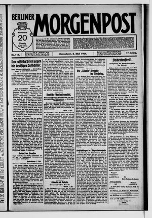 Berliner Morgenpost on May 2, 1914