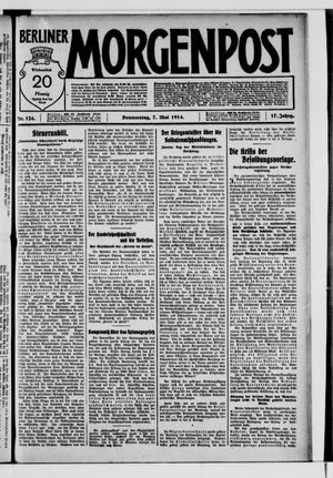 Berliner Morgenpost on May 7, 1914