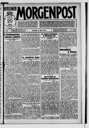 Berliner Morgenpost vom 08.05.1914