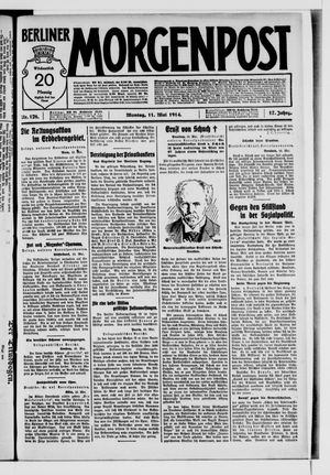 Berliner Morgenpost on May 11, 1914