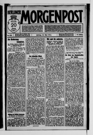Berliner Morgenpost vom 15.05.1914
