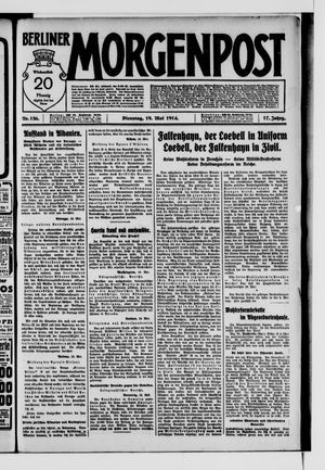 Berliner Morgenpost vom 19.05.1914