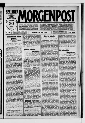 Berliner Morgenpost vom 26.05.1914